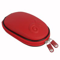 Hermitshell Hard EVA Storage Carrying Case Bag for Apple Magic Mouse (I and II 2nd Gen) and Carabiner (Red)