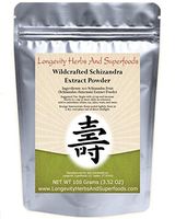 Schizandra Chinesis Berry Fruit Extract Powder 10:1 (100 Grams 3.52 Oz) Bulk Schisandra