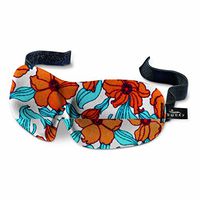 Bucky 40 Blinks Ultralight & Comfortable Contoured, No Pressure Eye Mask for Travel & Sleep, Perfect with Eyelash Extensions - Floral Blooms