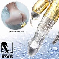 Wireless Stretchable Rotating Víbrǎ~Tǒr Youth Fashion Edition Multifunctional Masager Medical Silicone USB Chargeing Waterproof Personal Cordless Wand 16 Thrusting Modes for Home