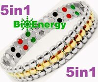Magnetic Energy Germanium Armband Power Bracelet Health Bio 5in1 Bio 92469