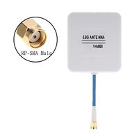 Crazepony FPV Panel Antenna 5.8G 14dBi High Gain RX RP-SMA Male for Multicopter Phantom Monitor FPV Goggles etc