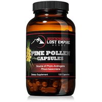Pine Pollen Capsules - Non-Irradiated! - Nootropic Herb Packed with Amino Acids and Vitamin C - Great for Hair/Skin Care - Vegan, Paleo, and Keto Friendly, Gluten Free (150 Ct)