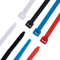 Nylon Cable Ties 8Inch;12Inch,Cable Tie(100Piece),Self-locking color nylon cable ties，Cattle strap，velcro (12Inch)