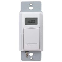 Intermatic EI400WC Programmable Electronic Countdown In-Wall Timer, White