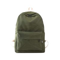 Mens Large Vintage Canvas Backpack School Laptop Bag Hiking Travel Rucksack