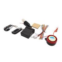 uxcell PKE Keyless 2-Way Motorcycle Scooter Anti-theft Alarm System Remote Control Kit