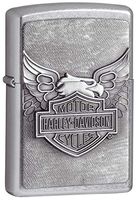Personalized Zippo Lighter 20230 Harley-Davidson Eagle Classic Style Emblem Street Chrome Pocket Lighter