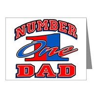 Note Card Number One Dad Father Father's Day