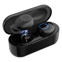Bluetooth Earbuds Wireless Earphone Bluetooth 5.0 Headset Deep Bass 3D Stereo in-Ear Design Wireless Headphones Bluetooth Dual Earbuds with Built-in Mic & Wireless Charging Case