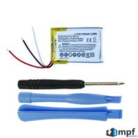 MPF Products 600mAh GSP072035 Replacement Battery Compatible with JBL GO Portable Wireless Bluetooth Speaker with Installation Tools