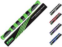 Elite Massage Roller Stick Targets Sore, Tight Leg Muscles to Prevent Cramps and Release Tension. It's Sturdy, Lightweight, Smooth Rolling and Thankfully This Lifesaver has Comfortable Handles.Green