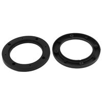 uxcell a15060800ux0510 Car 4 Inch Inner Dia Speaker Spacers 2Pcs Black 2 Pack