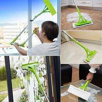 Lisin Telescopic Foldable Handle Cleaning Glass Sponge Mop Cleaner Window Extendable