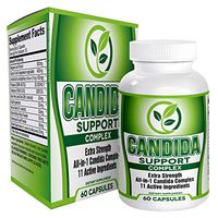 All-in-1 Candida Cleanse Support Complex/Supplements - Candidiasis Formula - Candida Supplement Pills