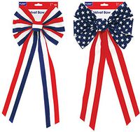 Velvet Patriotic Bows Case Pack 36