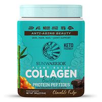 Sunwarrior Vegan Collagen Building Protein Peptides with Hyaluronic Acid & Biotin (Chocolate)(Vegan)