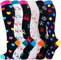 Compression Socks Women & Men - Best for Running,Medical,Athletic Sports,Flight Travel, Pregnancy