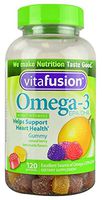Vitafusion Omega 3 Gummy Size 120ct Vitafusion Omega 3 Epa & Dha Gummy Vitamins Asst Flavors 120ct