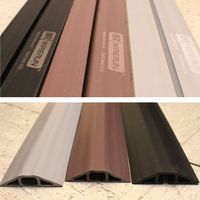 Rubber Duct Cable Cord Cover Gray 10ft by WireRun