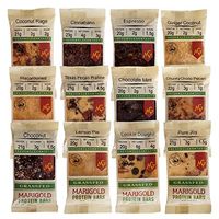 Lectin Free Grass FED Whey Protein Isolate Bars Sampler Pack by Marigold - Amazing Taste Lectin Free Snacks - 21+gm Protein, Low Sugar, Non GMO. Made Fresh, Ships Fresh. Purest Ingredients (12 Bars)