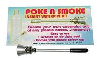 Poke N' Smoke Travel Hookah Plastic Water Bottle W_TER P_pe Kit