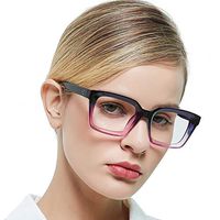MARE AZZURO Anti Blue Ray Reading Glasses Women Fashion Readers 5.0 for Female Anti Glare UV Lightweight Eyeglasses +5.00