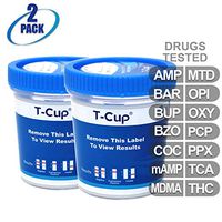 MiCare [2pk] - 14-Panel Home Multi Test Cup (AMP/BAR/BUP/BZO/COC/mAMP/MDMA/MTD/OPI/OXY/PCP/PPX/TCA/THC) #MI-TDOA-1144