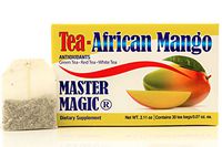 Te de Mango Africano Master Magic African Mango Tea Detox Tea Extra Strength Irvingia Gabonensis with Te Verde, Te Rojo, Te Blanco MADE IN USA
