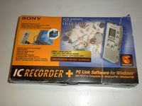 Sony ICD-R100PC Portable Digital Voice Recorder + PC LINK SOFTWARE