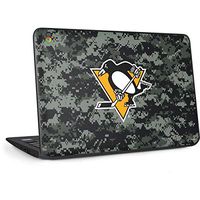 Skinit Decal Laptop Skin for Chromebook 11 G6 EE - Officially Licensed NHL Pittsburgh Penguins Camo Design