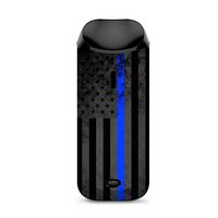 Skin Decal Vinyl Wrap for Vaporesso Nexus AIO Kit | Vape Stickers Skins Cover| Thin Blue line American Flag Distressed