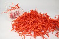 Orange Paper Krinkle Shred-7 Ounces(1 Bag)