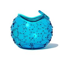 Fusionbrands CoverBlubber Reusable, Stretchable Cold Food Covers and Leftover Wraps for the Refrigerator and Freezer, Large, Blue