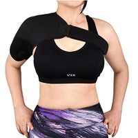 MEDIZED® Shoulder Brace - Rotator Cuff Compression Support - Men, Women, Left, Right Arm Injury Prevention Stabilizer Sleeve Wrap - Immobilizer for Dislocated AC Joint, Labrum Tear, Pain, Tendinitis