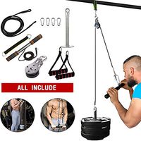 SU&YU Forearm Wrist Roller Trainer, Indoor Lifting Forearm Arm Strength Fitness Professional Components (A 9PC)