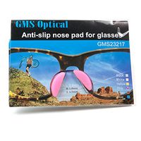 2.5mm 2Pair Pink GMS Optical Anti-Slip Nose Pad for Glasses