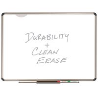 Quartet Euro Prestige Premium Magnetic Duramax Porcelain Total Erase Dry-Erase Board, 3 x 2 Feet, Aluminum/Titanium Finish Frame (P563T)