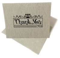 Thank You Boxed Note Card Set - 18 Boxed Note Cards & Matching Envelopes