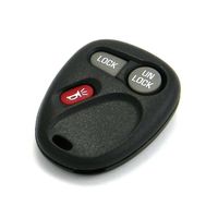 OEM Electronic 3-Button Key Fob Remote Compatible With Cadillac Chevrolet GMC (FCC ID: KOBLEAR1XT, P/N: 15042968)