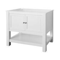 Foremost GAWA3622 Gazette 36-Inch Vanity Cabinet, White