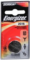 Energizer Watch Battery 3 Volt ECR2016BP 1 Each (Pack of 2)