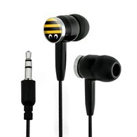 Bumble Bee Party Girl Birthday Novelty in-Ear Earbud Headphones - Black