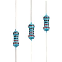 EDGELEC 100pcs 220 ohm Resistor 1/4w (0.25 Watt) ±1% Tolerance Metal Film Fixed Resistor, Multiple Values of Resistance Optional