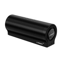 Lynvey Portable Bluetooth Speaker with Loud Stereo Sound, Rich Bass, 18-Hour Playtime, 32.8 ft Bluetooth Range, Built-in Mic. Perfect Portable Wireless Speaker for iPhone, Huawei and More (Black)