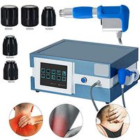 Shockwave Therapy Machine, Portable Physical Pain Therapy System， Extracorporeal ED Shock Wave Machine with 5 Transmitter for Pain Relief Anti-Cellulite Treatment
