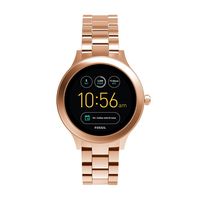 Fossil Women's Gen 3 Venture Stainless Steel Smartwatch, Color: Rose Gold-Tone (Model: FTW6000)