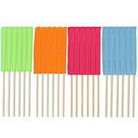 Trenton Gifts Microfiber Stick for Cleaning The Smallest Spaces | Great for Home or Car | Set of 24-6 of Each Color