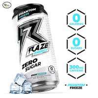 Raze Energy Drink | Performance and Hydration - Phantom Freeze 12 Pack