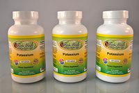 Potassium 395mg, Made in USA -300 [3x100] Tablets
